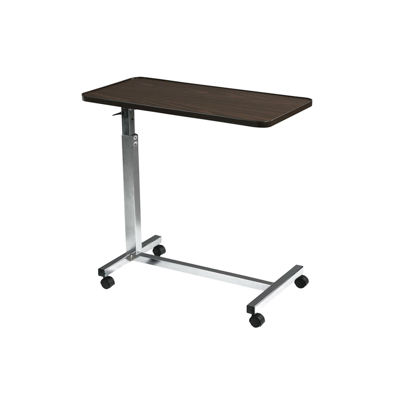 Overbed Table – Stainless Steel -Pneumatic