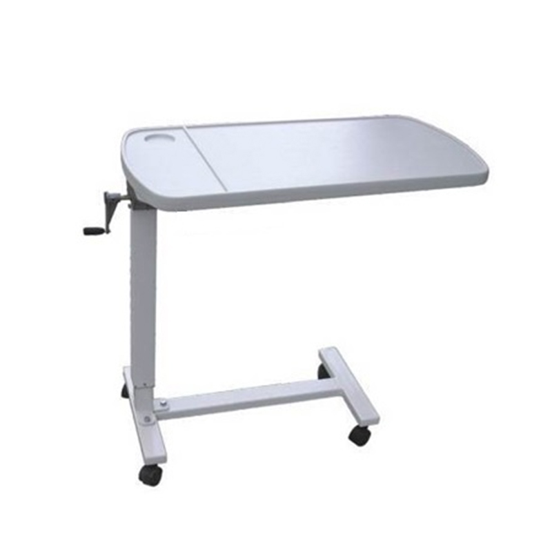 Overbed Table – ABS Top, Mechanical Gear Handle