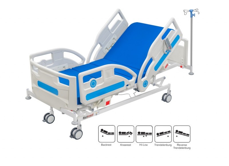 5 Function ICU Bed, Electric- Basic 